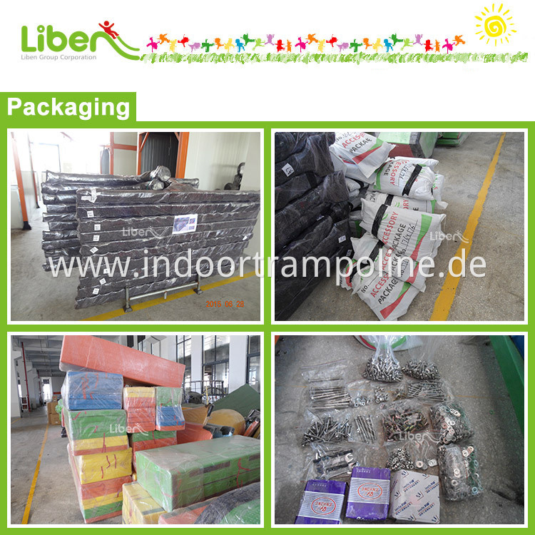 Packing of indoor trampoline park